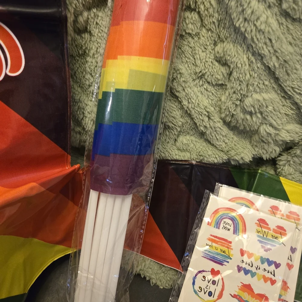 Rainbow Party Supplies Set